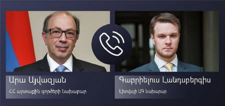 ԱԳ նախարարը հեռախոսազրույց է ունեցել լիտվացի գործընկերոջ հետ