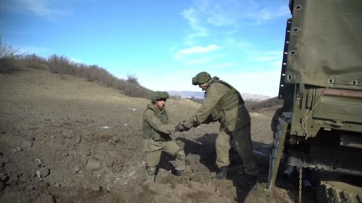 Ռուսաստանյան սակրավորներն անցած մեկ օրում Արցախում ականազերծել են 6.5 հա տարածք