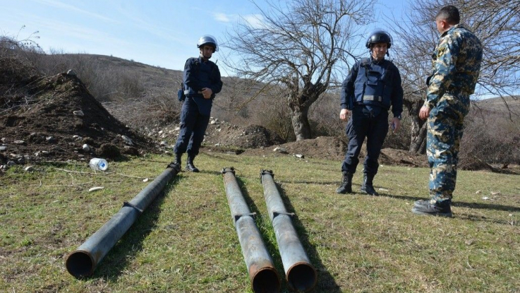 Չպայթած զենք-զինամթերքի վնասազերծման աշխատանքներ՝ Խնածախ և Այգեստան համայնքներում, Մարտունի քաղաքում