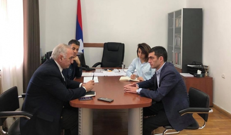 ՀՀ-ում Արցախի մշտական ներկայացուցիչն ընդունել է Ջորջ Կեպենեկյանին և Խելիլ Այտուին