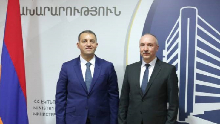 Քննարկվել են տնտեսության ոլորտում հայ-բելառուսական համագործակցության հեռանկարները