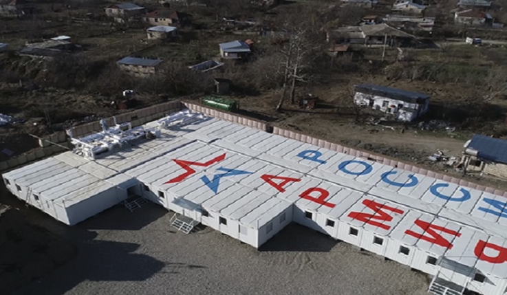Լեռնային Ղարաբաղի ռուս խաղաղապահների համար կառուցվել է ևս չորս նոր մոդուլային ավան