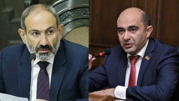 Նիկոլ Փաշինյանը հանդիպել է Էդմոն Մարուքյանի հետ. Տեսանյութ