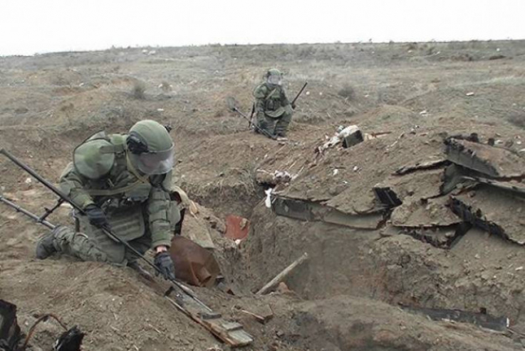 ՌԴ խաղաղապահները Լեռնային Ղարաբաղում 25 154 պայթյունավտանգ օբյեկտ են հայտնաբերել
