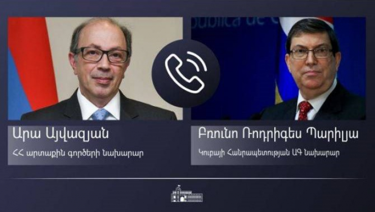 Հայաստանի և Կուբայի արտգործնախարարները մտքեր են փոխանակել ԵԱՏՄ շրջանակներում համագործակցության հեռանկարների շուրջ