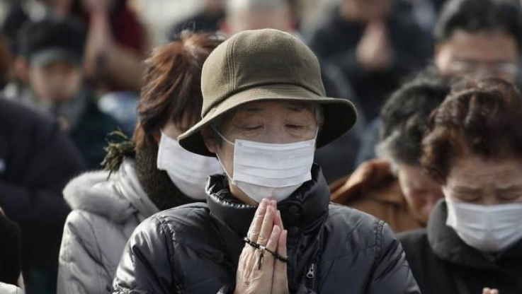 Ճապոնիայում մեկ րոպե լռությամբ հարգել են 2011 թվականի երկրաշարժի եւ ցունամիի զոհերի հիշատակը