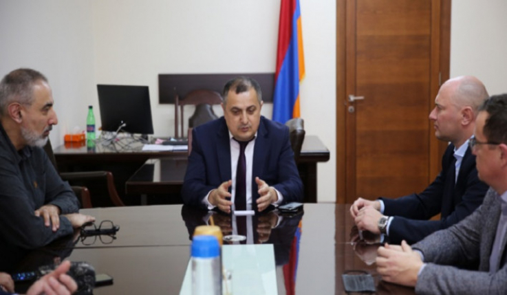 Կարեն Գիլոյանն ընդունել է բասկետբոլի Եվրասիական լիգայի մասնակից ակումբների ներկայացուցիչներին 