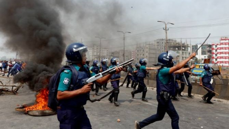 Բանգլադեշում 11 մարդ է զոհվել ոստիկանության հետ ընդհարումների հետեւանքով