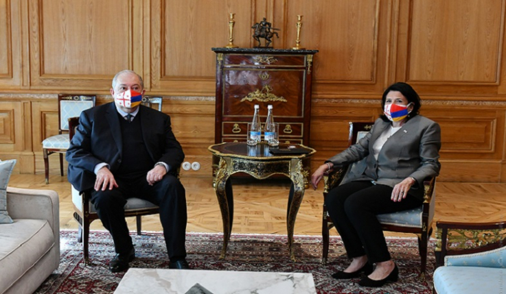 Տեղի է ունեցել Հայաստանի և Վրաստանի նախագահների առանձնազրույցը