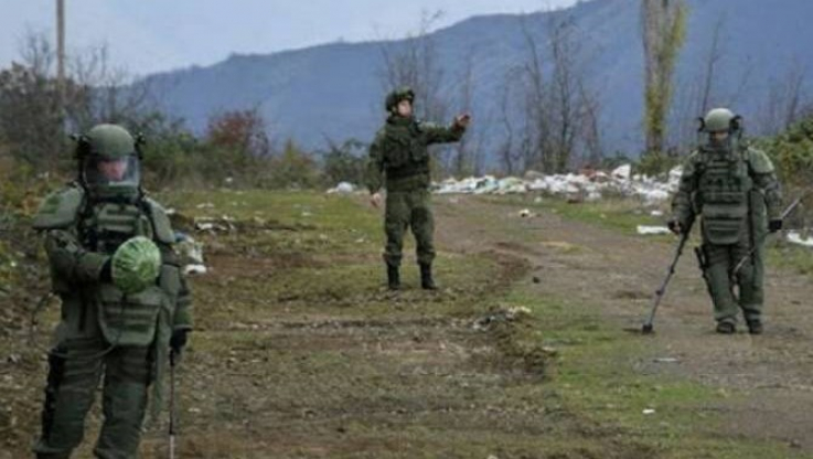 Խաղաղապահները Լեռնային Ղարաբաղում ականազերծել են շուրջ 2 064 հա տարածք