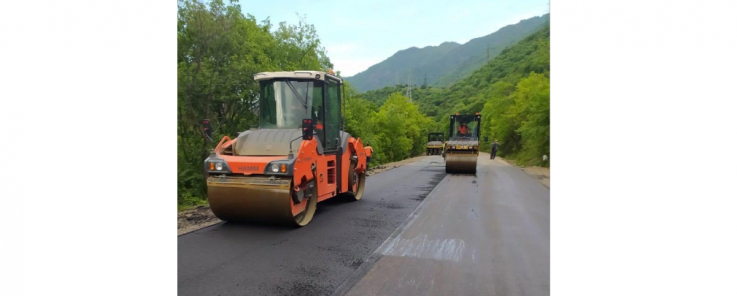 Վանաձոր - Ալավերդի - Վրաստանի սահման միջպետական ճանապարհին ասֆալտապատման աշխատանքներ են