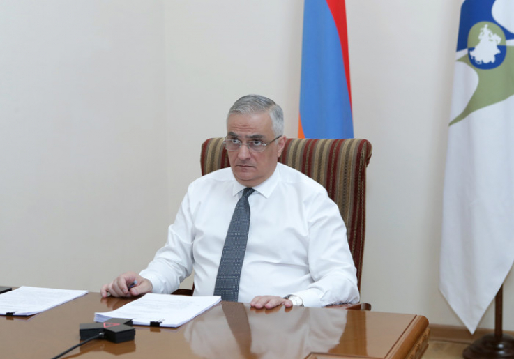 Փոխվարչապետի պաշտոնակատար Մհեր Գրիգորյանը մասնակցել է ԵԱՏՀ խորհրդի նիստին