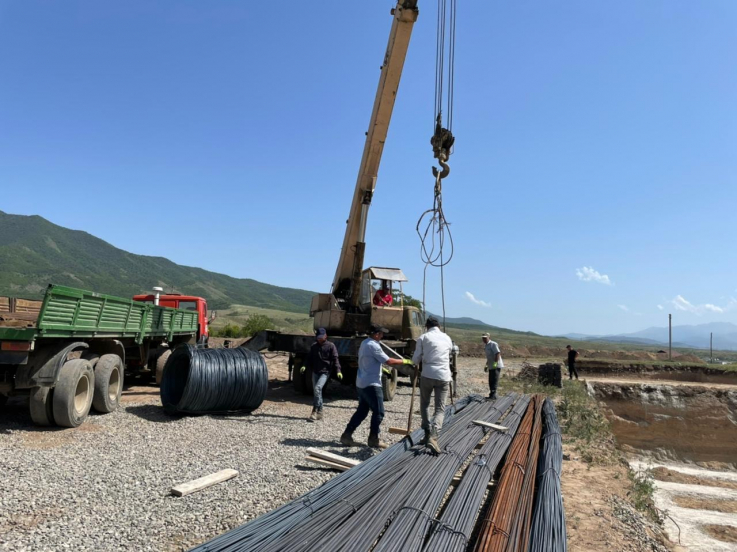 Արցախի Իվանյան համայնքում շինարարական աշխատանքներն ակտիվ ընթացքի մեջ են