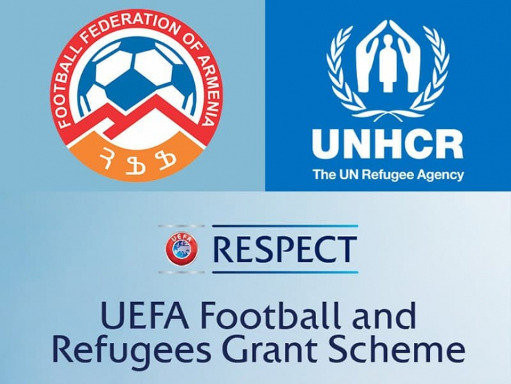 ՀՖՖ-ն հաղթել է UEFA Football and Refugee Grant Scheme 2020/21 դրամաշնորհային մրցույթում