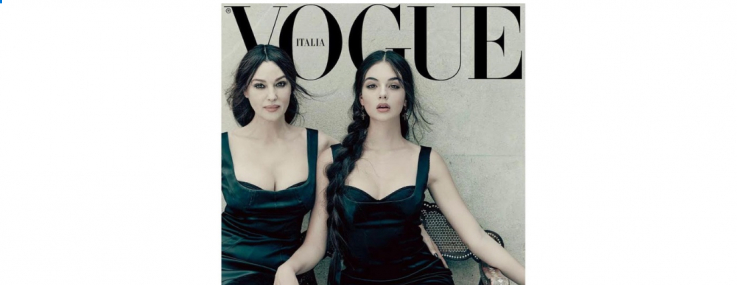Մոնիկա Բելուչին 16-ամյա դստեր հետ նկարահանվել է Vogue-ի համար (լուսանկարներ)