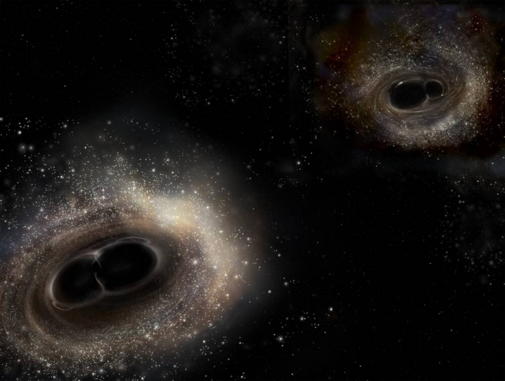 Աստղային կուտակումների կենտրոնում միանգամից 100 սև անցք է հայտնաբերվել