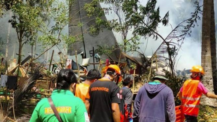 Ֆիլիպինցի զինվորականները հայտնաբերել են կործանված C-130-ի ինքնագրիչը