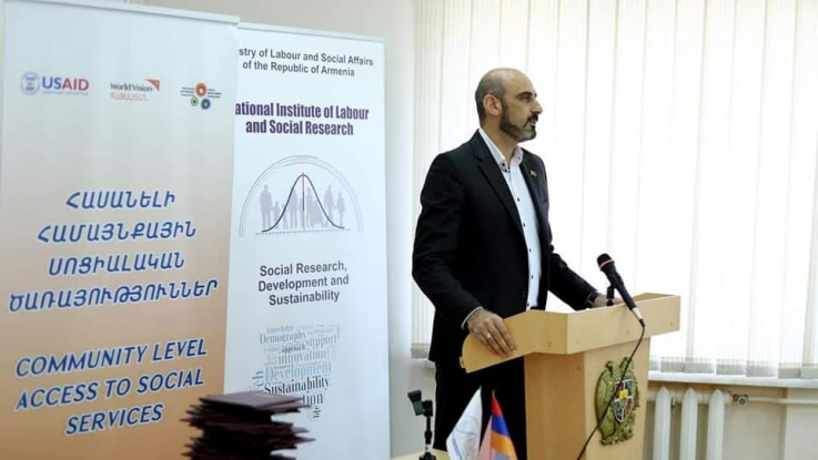 Վստահ եմ, որ սոցիալական աշխատողները կհաջողեն կյանքի դժվարին իրավիճակում հայտնված շահառուի հետ աշխատանքում. Նարեկ Զեյնալյան