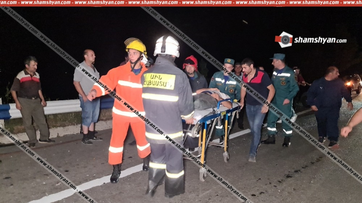 Կոտայքում բախվել են Lexus-ը, Nissan-ն ու Opel-ը. 5 վիրավորներից 3-ը երեխաներ են