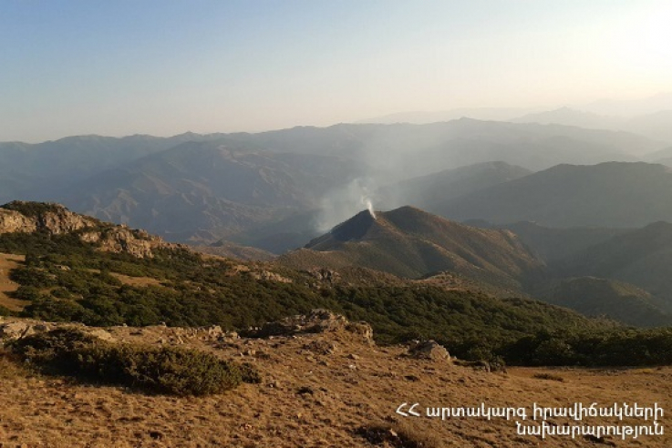 Հրդեհ Նռնաձոր գյուղում
