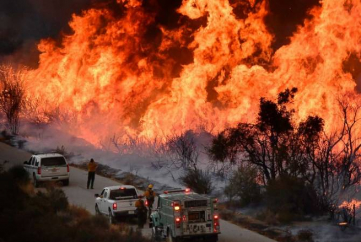Կալիֆոռնիայում անտառային հրդեհների պատճառով տարհանվել է 15 հազար բնակիչ