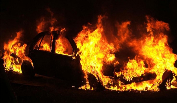 Գանձակ գյուղում այրվել է ավտոմեքենա