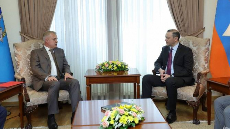 Արմեն Գրիգորյանն ու Ստանիսլավ Զասը քննարկել են ՀԱՊԿ-ում Հայաստանի գալիք նախագահությունը