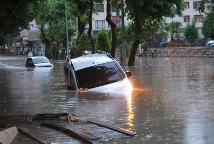 Ջրհեղեղի հետևանքով Թուրքիայում զոհվել է 11 մարդ