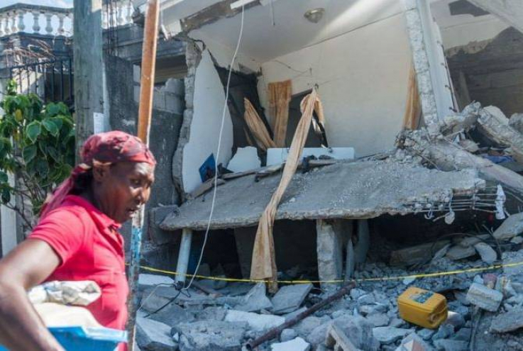 Հայիթիում երկրաշարժից զոհերի թիվը հասել է 2,189-ի, ավելի քան 12,000 մարդ վիրավոր է