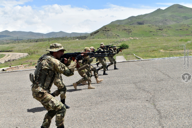 ՊՆ-ն հրաձգության մարզումներ է անցկացրել