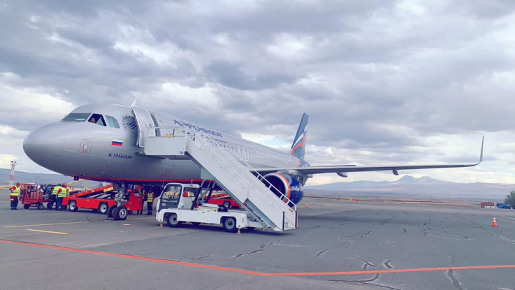 Մեկնարկել են Aeroflot ավիաընկերության Մոսկվա-Գյումրի-Մոսկվա երթուղով չվերթները