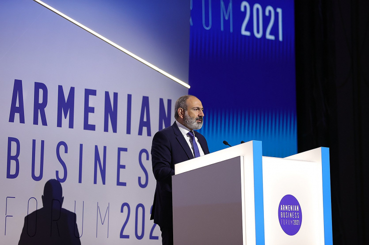 2022-ին կապիտալ ծախսերի ծավալը կլինի աննախադեպ. վարչապետը մասնակցել է Հայկական գործարար ֆորումի բացման արարողությանը