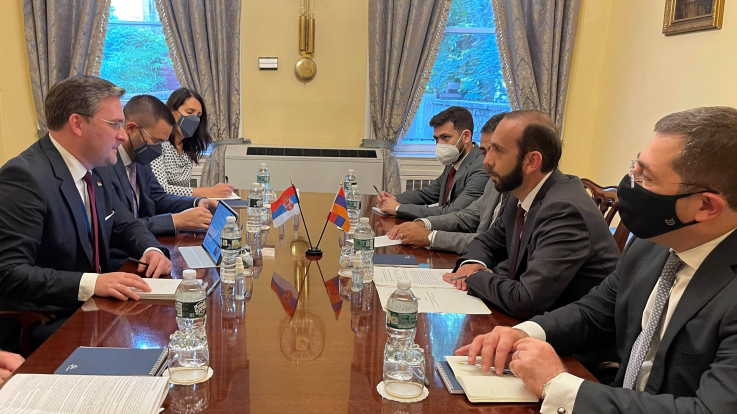 Հայաստանի և Սերբիայի ԱԳ նախարարները հանդիպել են․ քննարկվել է ԵԱՏՄ-Սերբիա համագործակցությանը վերաբերող հարցեր