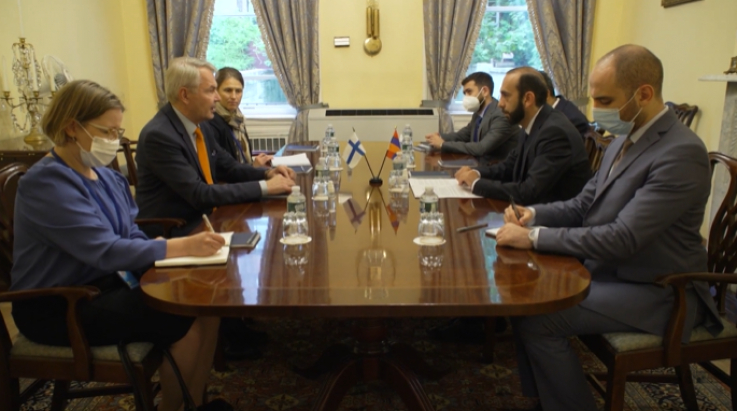 Հայաստանի և Ֆինլանդիայի ԱԳ նախարարներն անդրադարձել են տարածաշրջանային կայունությանն ու անվտանգությանը վերաբերող հարցերինի