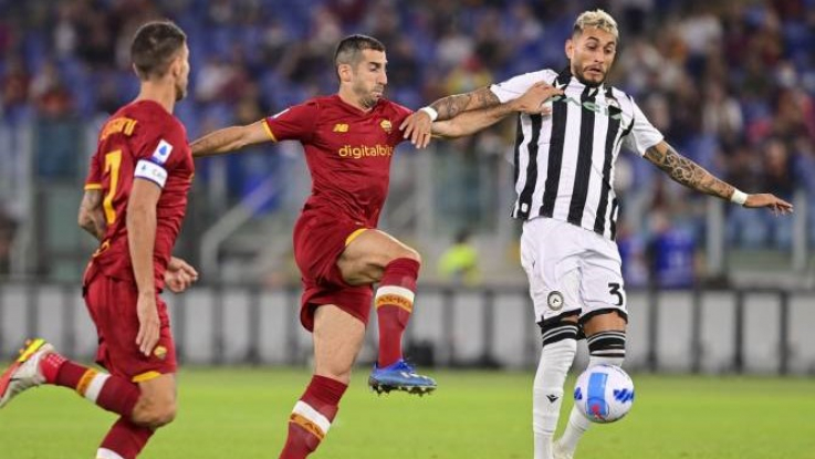 Իտալիայի ֆուտբոլի առաջնության 5-րդ տուրում «Ռոման» 1։0 հաշվով հաղթեց «Ուզիդենեին»