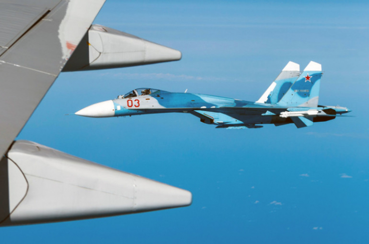 Սու-27 կործանիչն օդ է բարձրացվել ՌԴ սահմաններին մոտեցող ամերիկյան ռազմական ինքնաթիռի պատճառով
