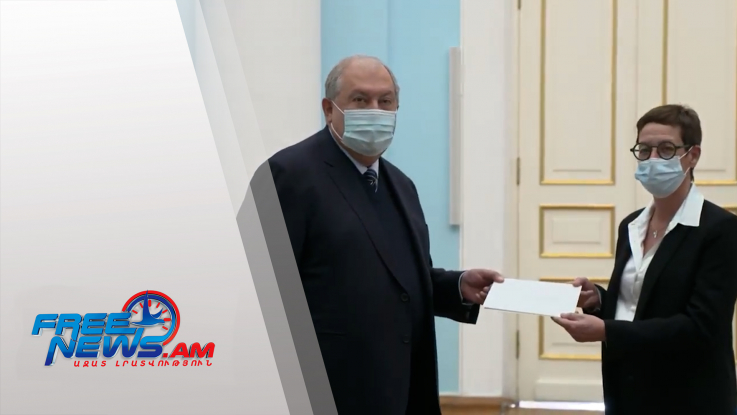 Նախագահ Արմեն Սարգսյանին հավատարմագրերն է հանձնել Ֆրանսիայի Հանրապետության նորանշանակ դեսպանը (տեսանյութ)