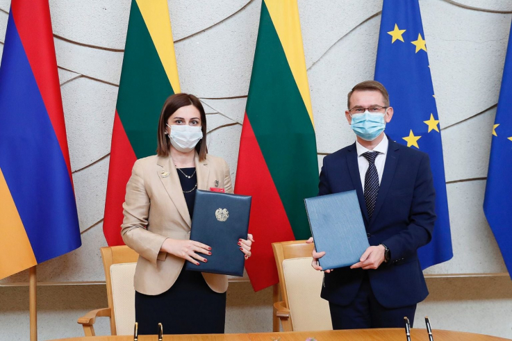 Փոխգործակցության մասին համաձայնագիր է ստորագրվել Հայաստանի եւ Լիտվայի առողջապահության նախարարությունների միջեւ