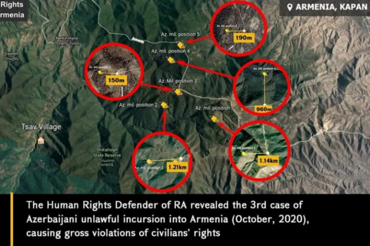 ՀՀ ՄԻՊ-ը փաստագրել է ադրբեջանական ապօրինի ներխուժման 3-րդ դեպքը (հոկտեմբեր, 2020թ.)