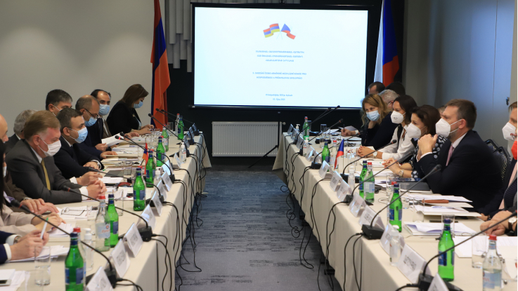 Երևանում կայացել է հայ-չեխական միջկառավարական հանձնաժողովի հինգերորդ նիստը