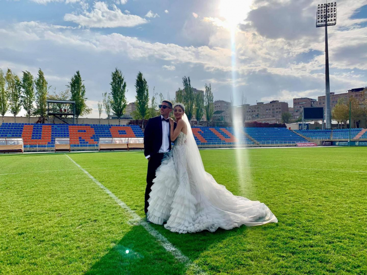 Հայաստանի հավաքականի ֆուտբոլիստ Հակոբ Հակոբյանն ամուսնացել է