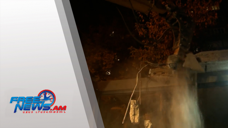 Երևանի քաղաքապետարանը շարունակում է ինքնակամ կառույցների ապամոնտաժումը. տեսանյութ
