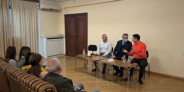 Արա Խզմալյանը ներկայացրել է ՀԱՖՆ և «Արամ Խաչատրյան» համերգասրահի նորանշանակ տնօրեն Նորայր Նազարյանին