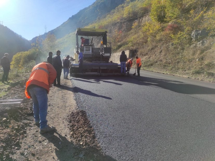 Միջին նորոգման աշխատանքներ՝ Երևան-Երասխ-Գորիս-Մեղրի-Իրանի սահման միջպետական ճանապարհին