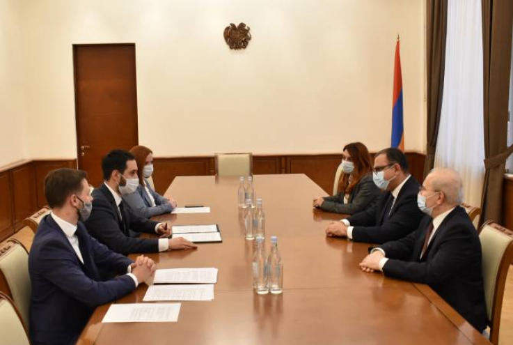 ՀՀ ֆինանսների նախարարն ընդունել է ՌԴ ՖՆ Ֆինանսական գիտահետազոտական ինստիտուտի փորձագետներին