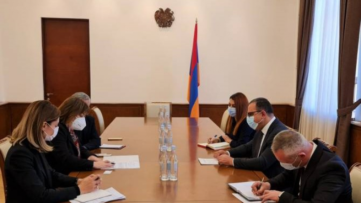 Տիգրան Խաչատրյանը հանդիպել է ՄԱԿ-ի Զարգացման ծրագրի մշտական ներկայացուցչին