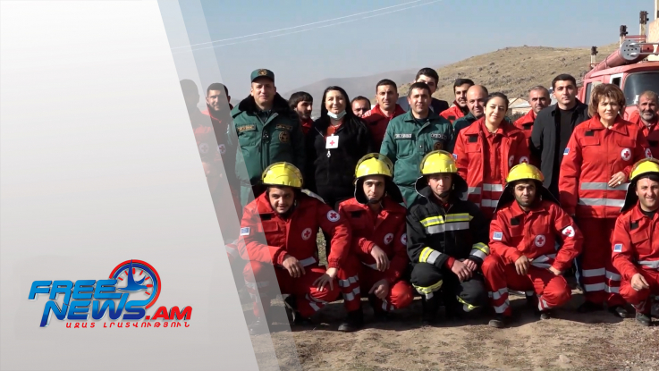 Համայնքներում կամավորական հրշեջ-փրկարարական հենակետեր են ստեղծվել. տեսանյութ