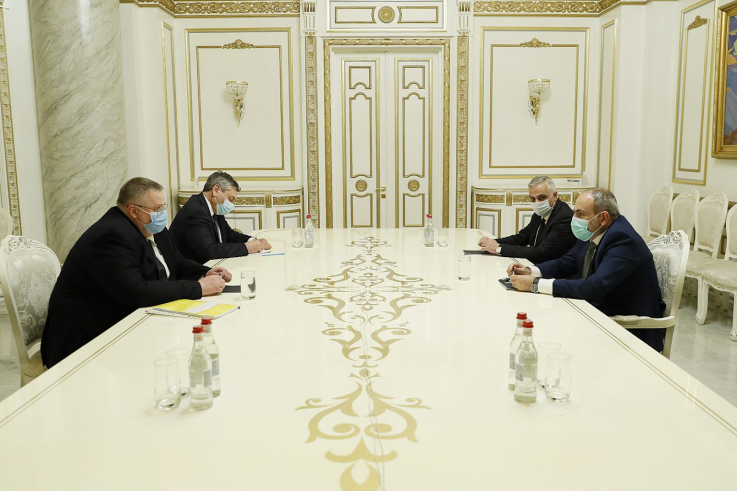 Նիկոլ Փաշինյանն ընդունել է ՌԴ փոխվարչապետ Ալեքսեյ Օվերչուկին  