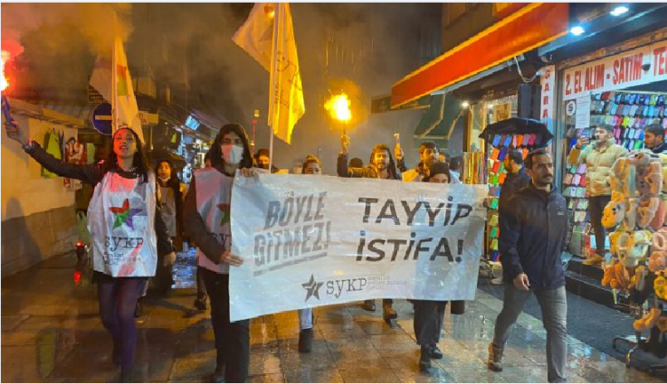Լիրայի արժեզրկումից հետո Թուրքիայում հակաիշխանական ակցիաներ են