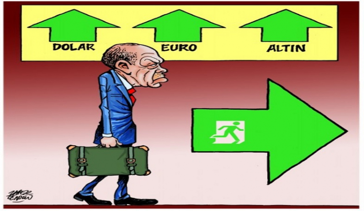 Թուրքիայի տնտեսական ծանր վիճակի վերաբերյալ ծաղրանկար է հրապարակվել